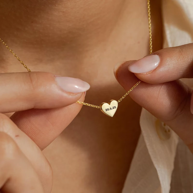 Рисунок 6 - Кулон в форме сердца с гравировкой на заказ