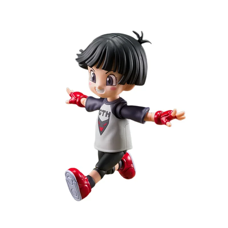 In Stock Bandai Original SHF Dragon Ball Super Hero Pan Genuine Assembly Anime Action Figure Collectible Model Toy Holiday Gifts