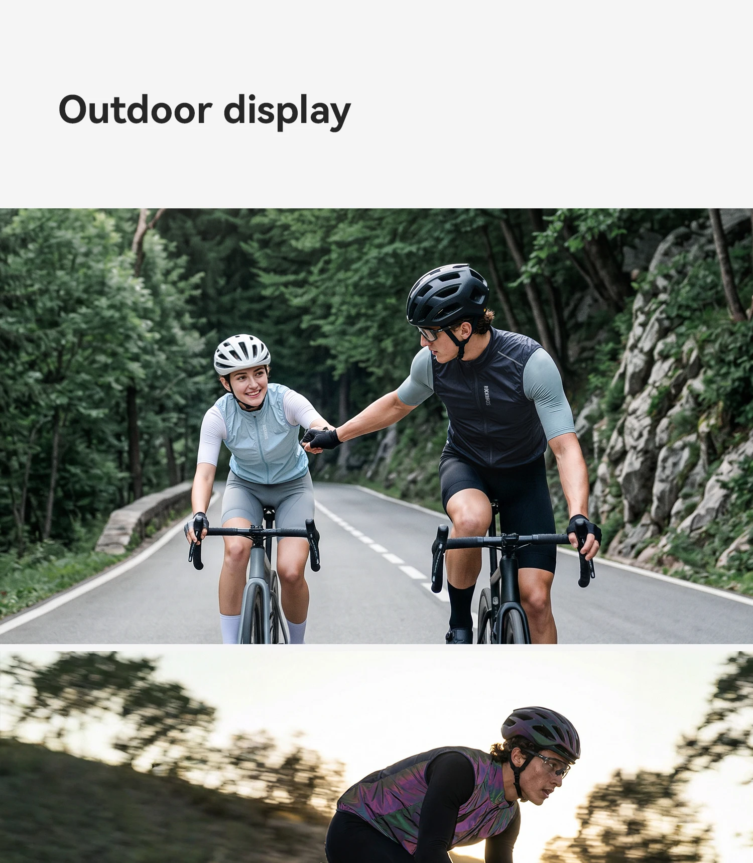 ROCKBROS Sommer Radfahren Weste Leichte, Tragbare Atmungsaktive Ärmellose Jacke Windjacke Mantel Outdoor Sport Radfahren Kleidung – Detail 24