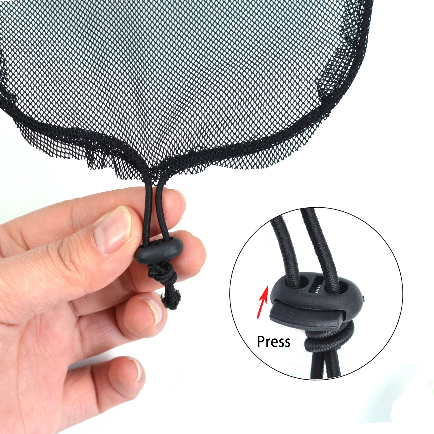1Pc Hair Net Afro Puff Drawstring Ponytail Hairpiece Hair Bun Making Material Elastic Hairnets for Hair Extension Styling