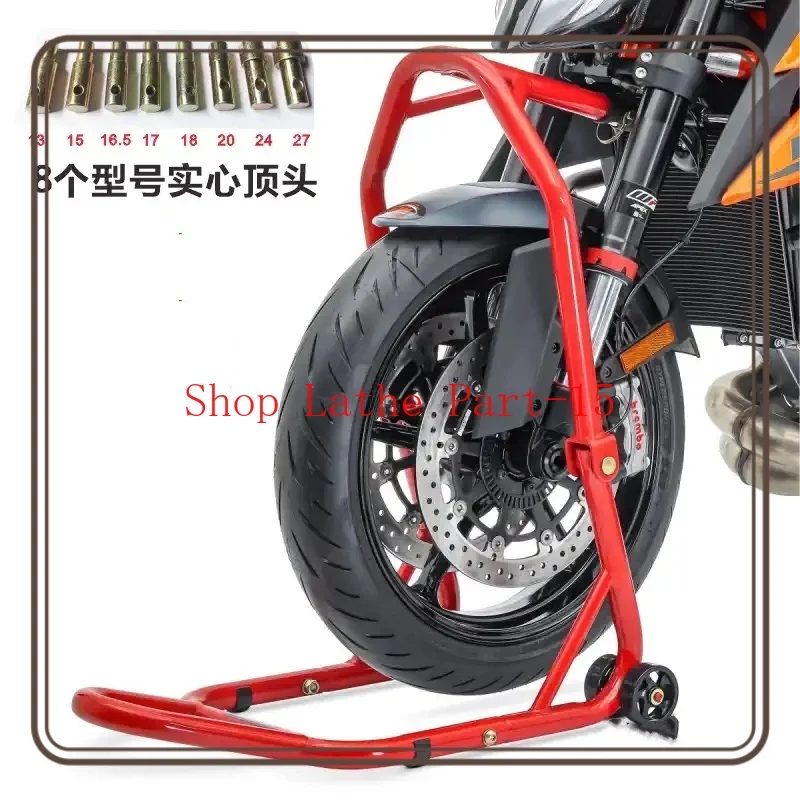 

Heavy Motorcycle Bicycle Bracket Front Wheel Support Frame Bracket Rocker Arm Lift Fixing Device Repair Tool