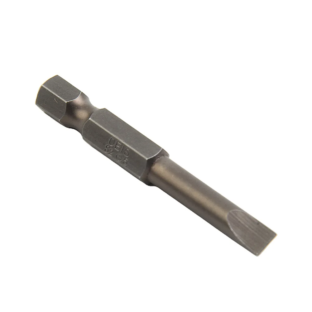 

Nutdrivers Screwdriver Bit 2.0 3.0 5.0 6.0 6.35mm Shank Alloy Steel Flat Head SL1.6 Screwdriver Bit Hand Tools