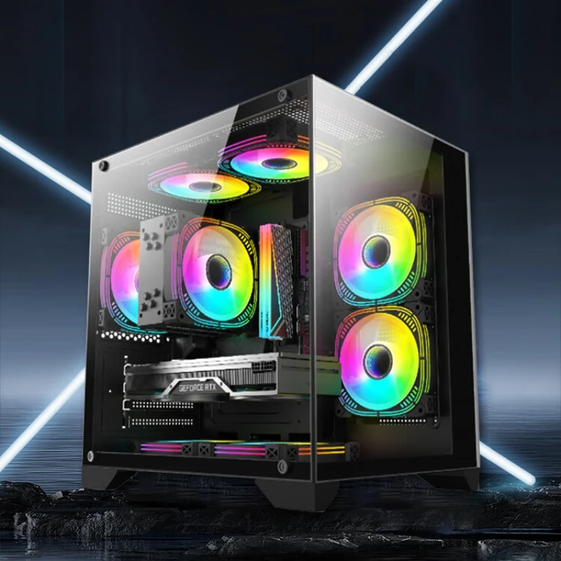 Exibir console de computador desktop console de jogos doméstico designer de escritório