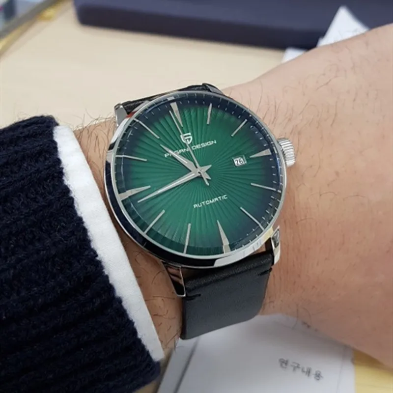 PAGANI Design 2022 Men Automatic Mechanical Watches Sapphire Stainless Steel Waterproof Seagull 2813 Watch Clock Montre Homme