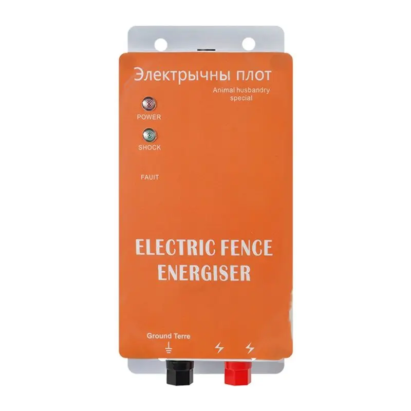 BAAJ-EU Electric Fence 0.5 Joules Pulse Controller Device, Low Impedance Energizer Suitable For Livestock And Poultry