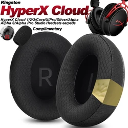 Replacement Foam Ear Pads for HyperX Cloud 123 Alpha, II,III,Stinger,Silver,Core,X,S,Pro Headphones memory foam Earpads Protein