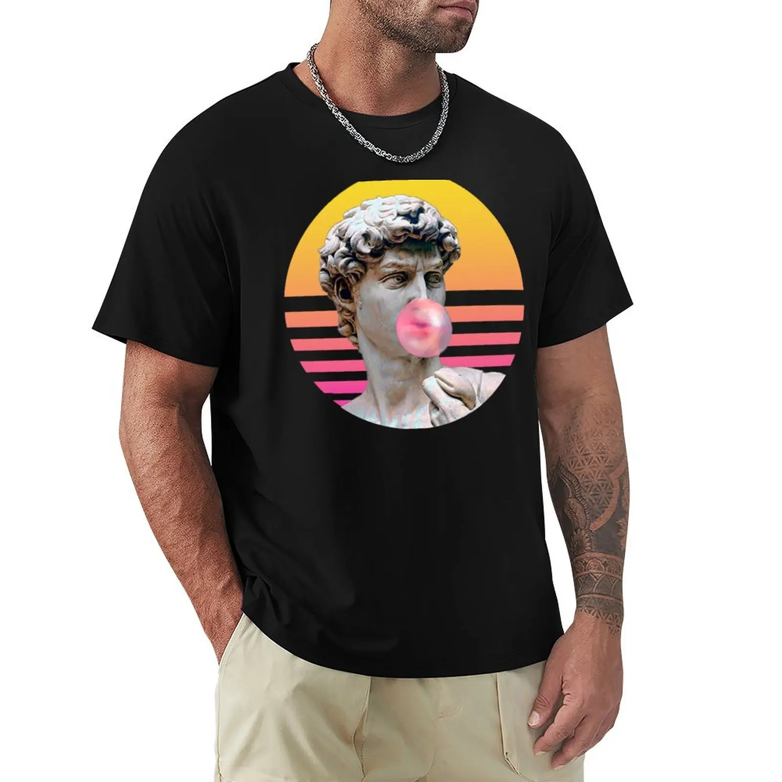 

Renaissance Pop with David T-Shirt custom t-shirts Blouse shirts men graphic