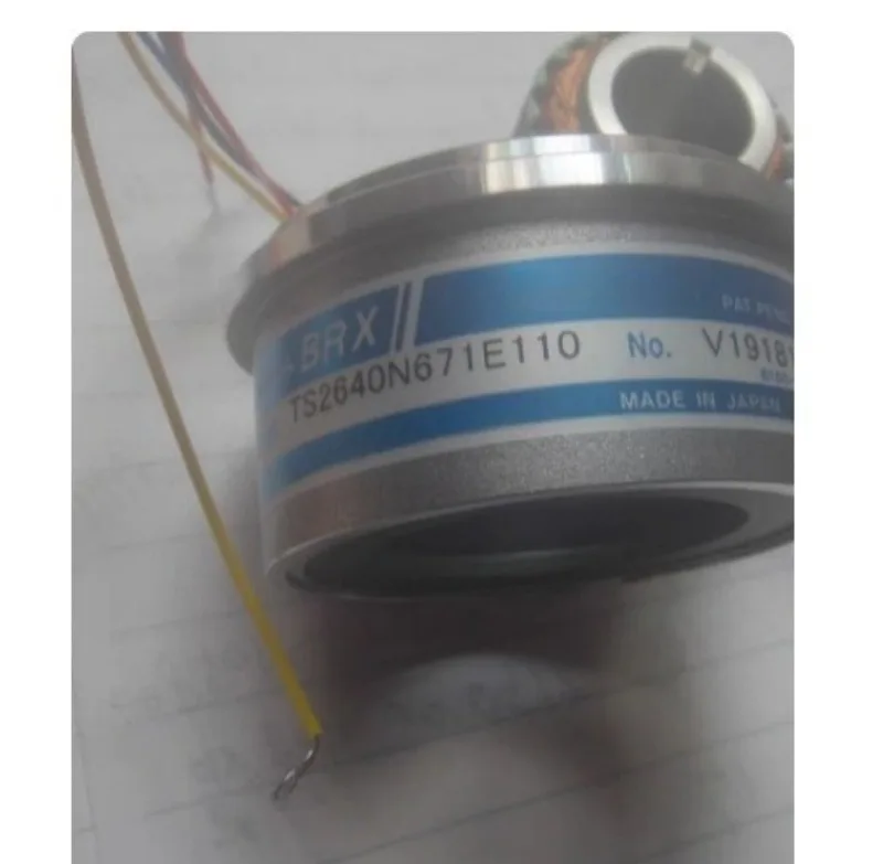 Transformateur de signal rotatif à arbre creux TS2640N671E110 pour retour de signal de moteur servo et moteur de broche