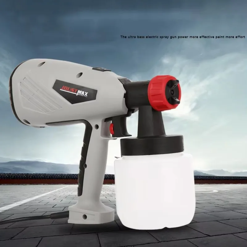 600 واط HVLP باليد ارتفاع ضغط الكهربائية بندقية رذاذ 700 مللي عالية الطاقة المحمولة الرش بخاخ طلاء اللاتكس بندقية رذاذ الطلاء #2