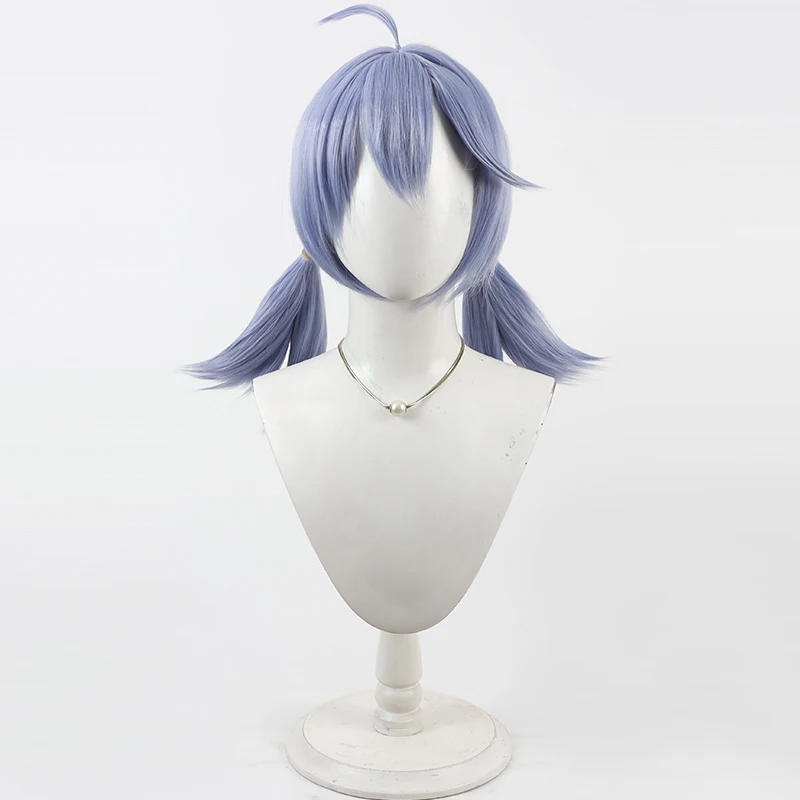 Anime Overwatch Kiriko Magical Girl Cosplay Wig Halloween Carnival Party Props Synthetic Hair Heat Resistant Fiber + Wig Cap