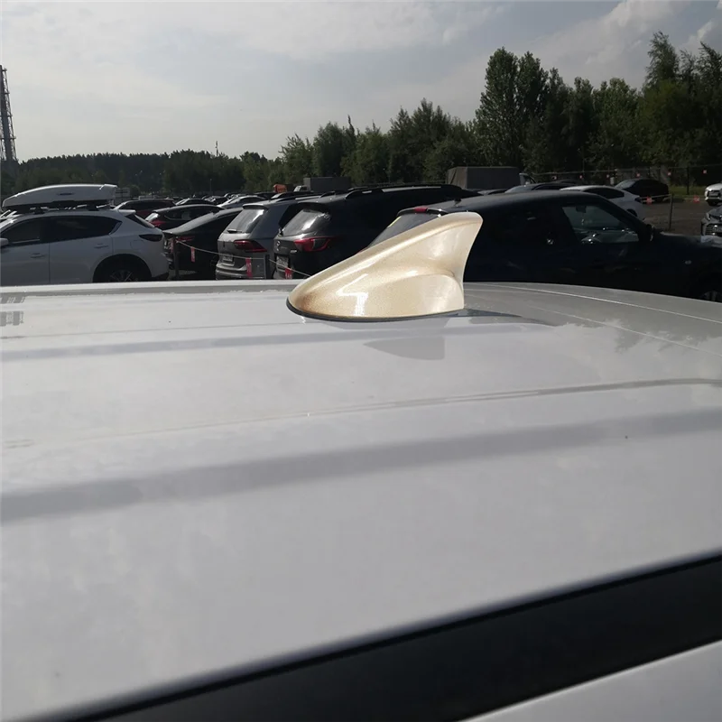 

DCGD-p962102W000 Car Roof Shark Fin GPS Positioning Antenna for Hyundai Santa Fe 2013-2016 Vortex Generator Spoiler Wing