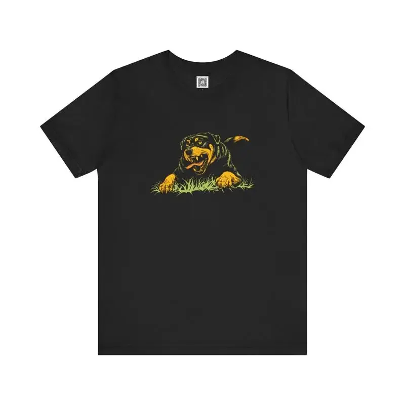 Rottweiler T Shirt Kawaii Clothes Man Clothes Short Sleeve Tees