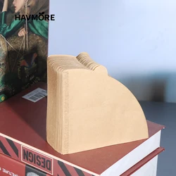 100Pcs/pack coffee filter paper disposable filter paper drip coffee powder filter bag barista tool