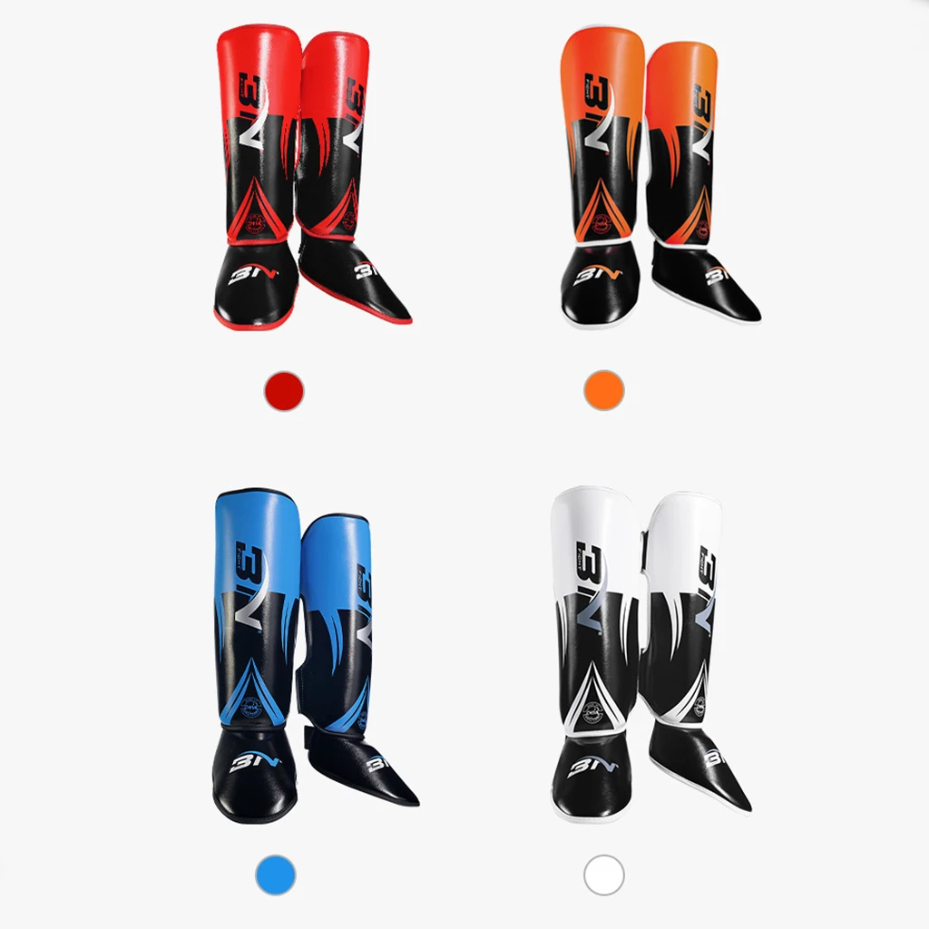 Shin Guards Protective Leg Taekwondo Kickboxing Equipment Kung Fu Training,Boxing Karate Equipment Protect Ankle Foot Leg