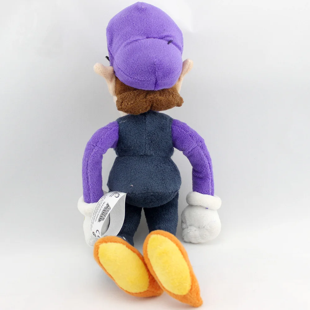 Super Mario Bros. Wonder Waluigi Bad Guy 9 inches Stuffed Animal , Nintendo Switch worlds Odyssey Maker Plush Toy Doll