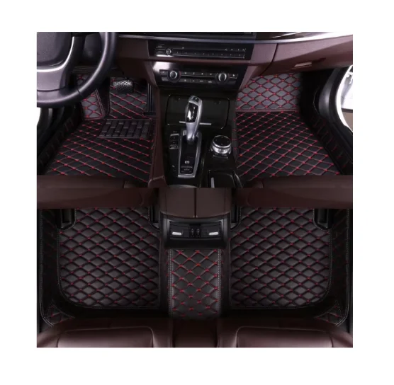 

2024 Hot Car Accessories Car Mats 4 Pieces Leather Car Floor Mats for Defender for Charger