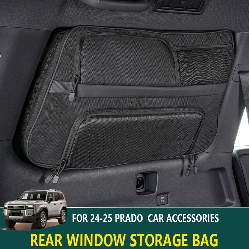 

for 2024-2025 New Toyota Prado/LC250 Storage Bag - Side Window Organizer Box, Interior Modification Accessory