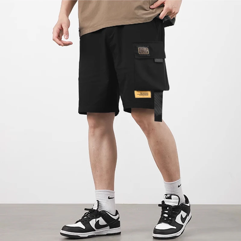 Cargo Shorts Men\'s fashion 2024 summer ins casual casual pants students trend port wind pants