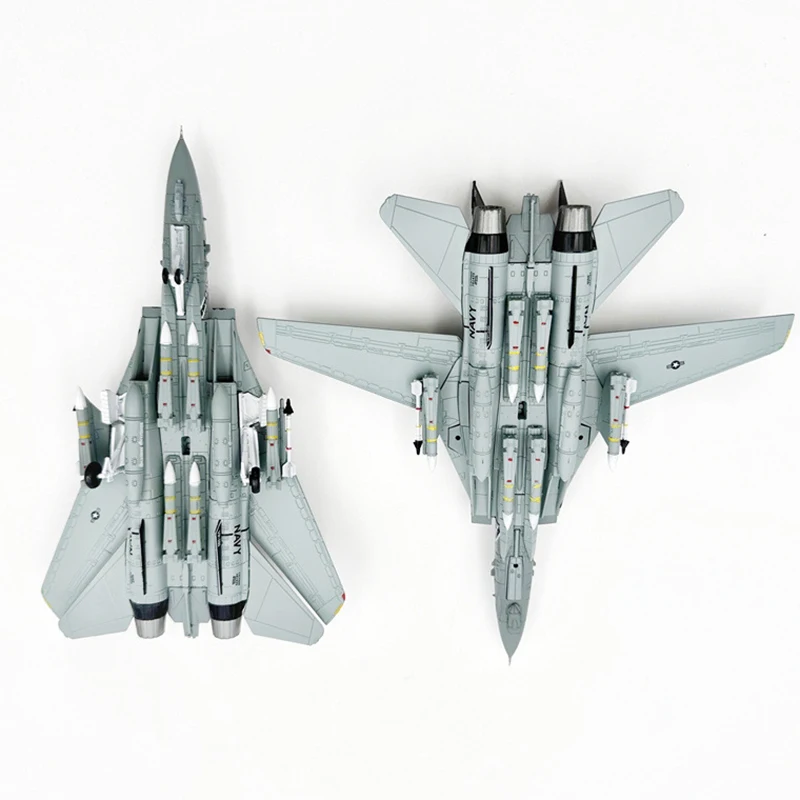 WLTK Diecast 1/100 Scale USAF F-14B F14B F14 VF-103 Wings Change able Aircraft Alloy Model Collection Toy Gift