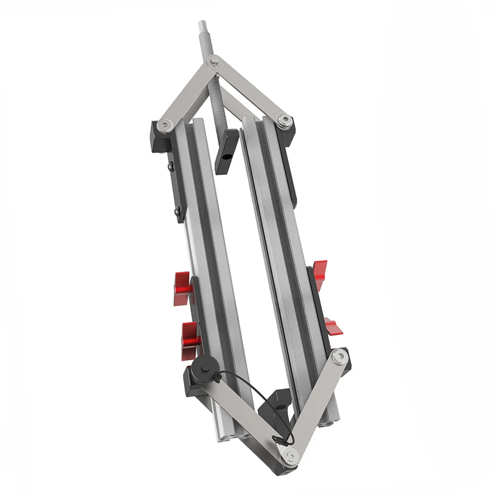 Aluminum Profile Woodworking Clamp Four Way Clamping Action for 3030 Frame System with Stainless Steel Components