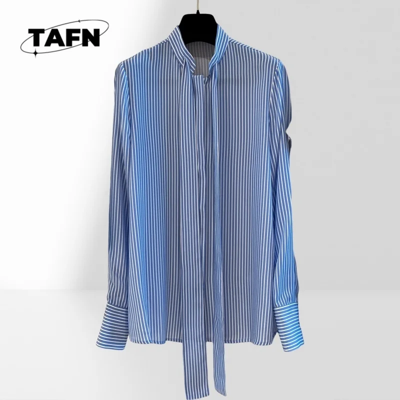 여성용 새틴 셔츠 긴 소매 턴 다운 칼라 블라우스 야외 탐험을위한 다목적 여성용 겨울 자켓 조끼A25249