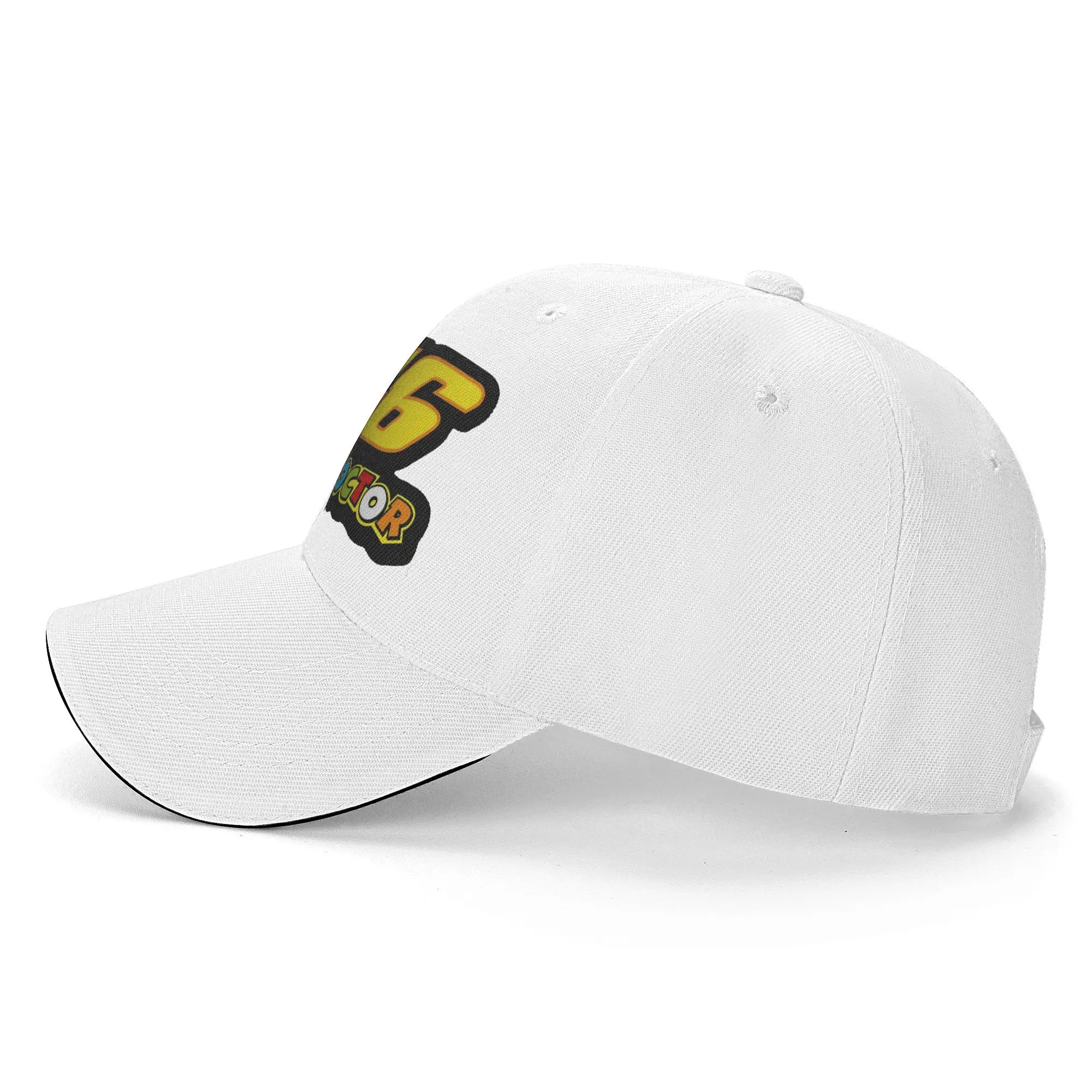 Rossi Race Number Sandwich Hats Men Women  Hip-Hop 46 Moto-GP Hats Dad Hat Adjustable Polyester Baseball Caps Wholesale New