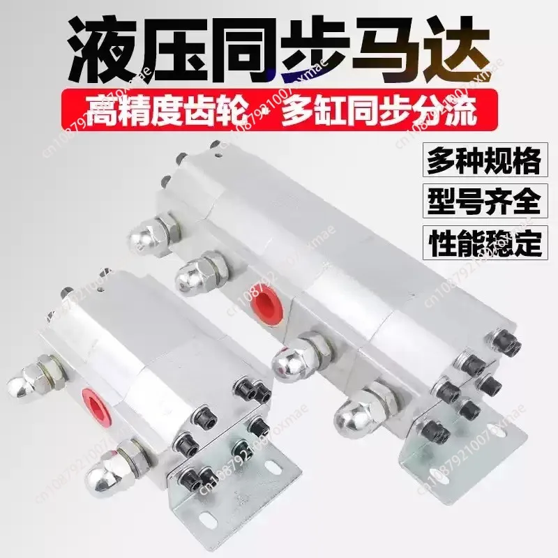 FMA-2R-2.1/4 2/8.8 Synchronous Lifting Balance Valve Cylinder Motor, One-Drive-Two Hydraulic Component for Dump Trucks