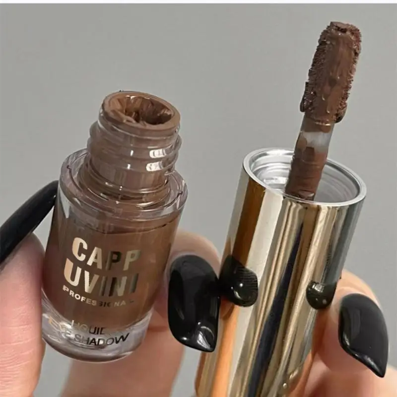 Monochrome Earth Color Base Liquid Eye Shadow Long Lasting Waterproof Easy To Color Contouring Pigment Eyes Makeup Cosmetics