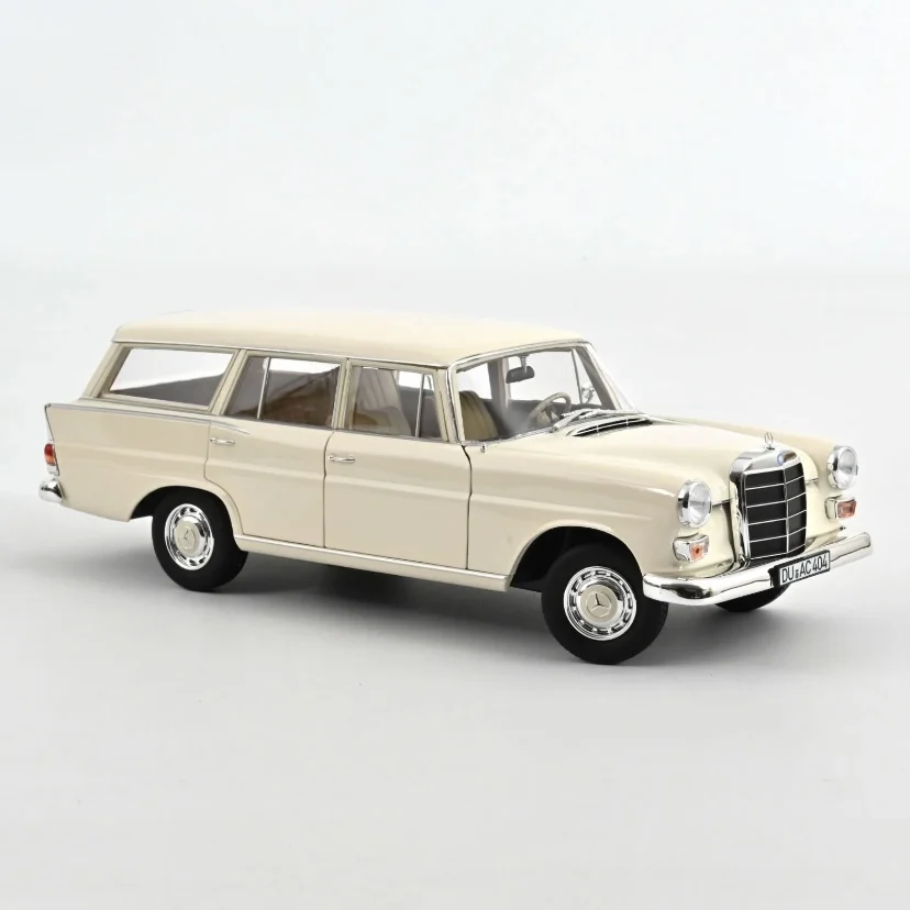 

Diecast 1/18 Scale NOREV Benz 200 Universal 1966 Station Wagon Alloy Classic Luxury Car Model Collectible Toy Gift Souvenir