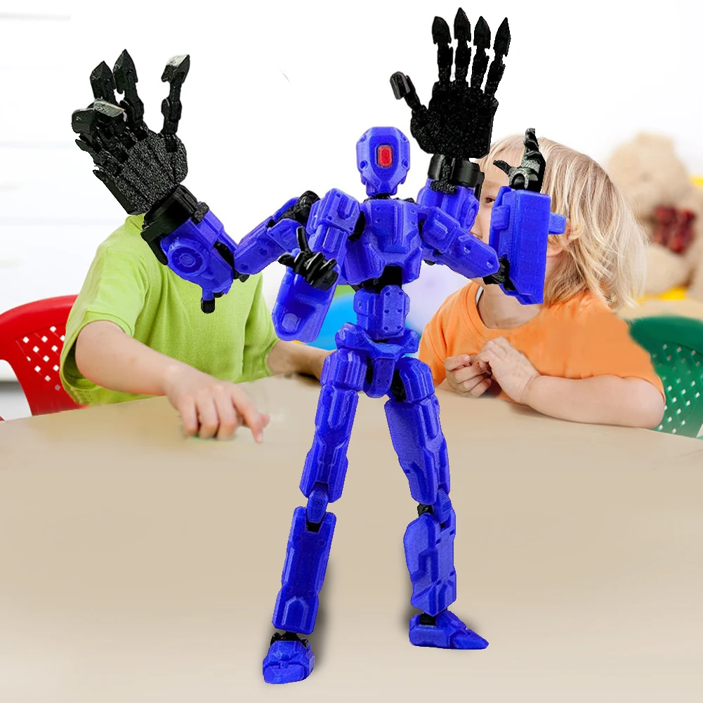 Ensemble de figurines d'action T13 de 8 pouces, Robot Shapeshift mobile imprimé en 3D, peint à la main, décoration de bureau pour les amateurs de jeux