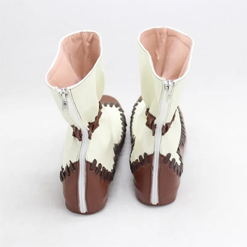 Anime Stone Senku Ishigami Cosplay Shoes Unisex Men PU Boots for Halloween Carnival Party Christmas