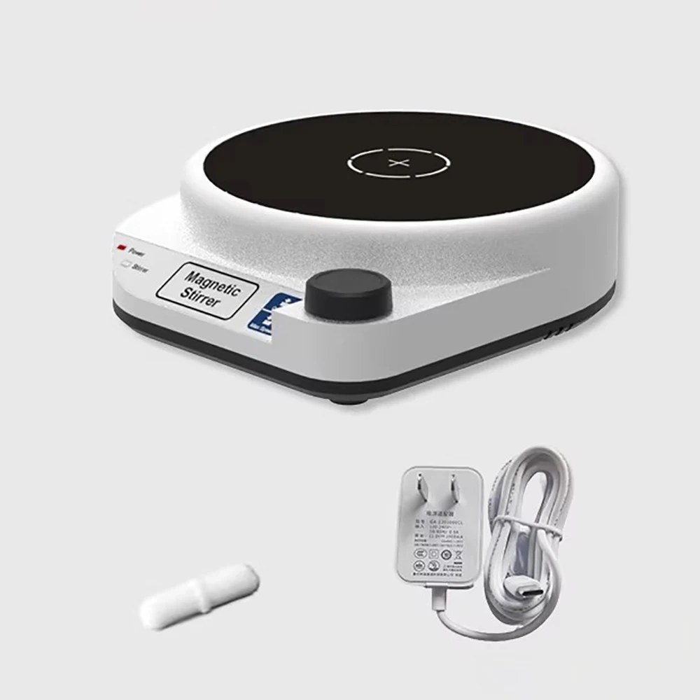 Compact Magnetic Stirrer, 3L Large Capacity, Brushless Motor, Ultra-Thin Design, Digital Display & Timer