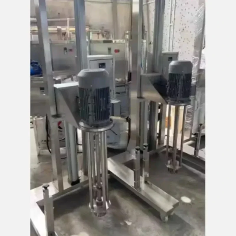 Conditioner  Paste Lift Emulsifier Emulsion Stirrer Batch Alginate Homogenizer High Shear Mixer
