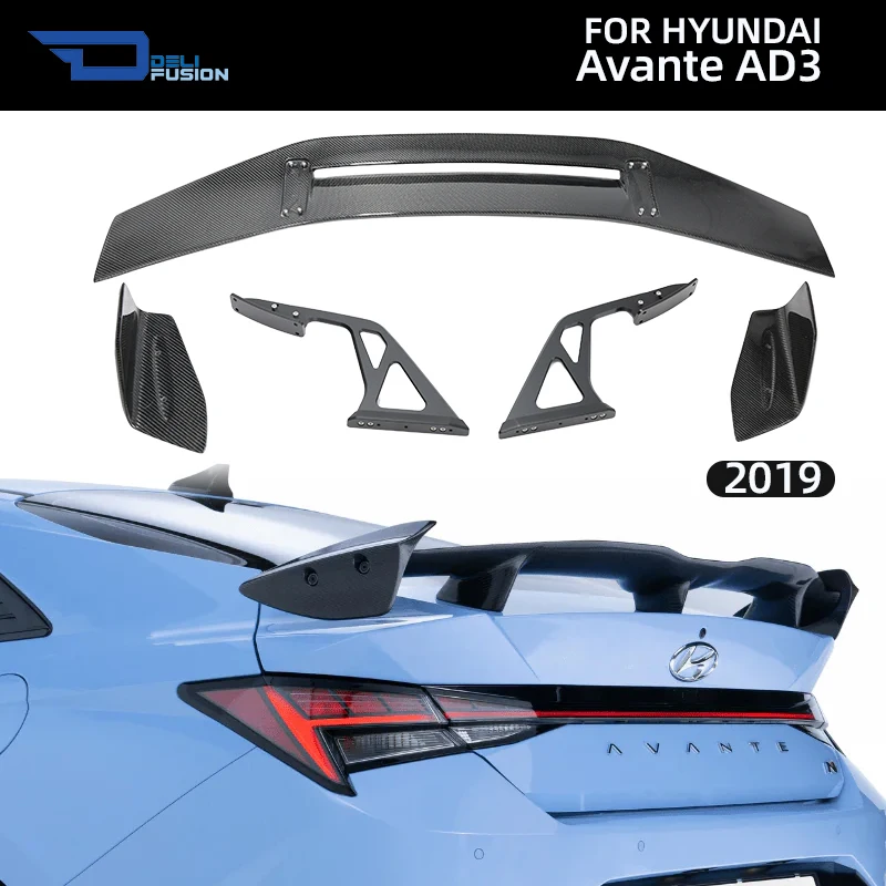 

Fit For Universal AD3 Style Rear GT Wing Spoiler Fit For Sedan Coupe Car Exterior Decoration Racing Sport Styling Accessories