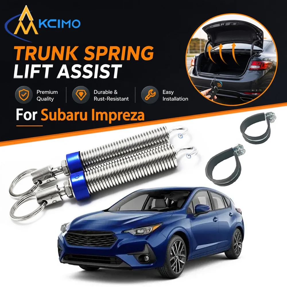 Kcimo Car Boot Trunk Automatic Opening Spring Kit Adjustable Tension Lifting Device For Subaru Impreza Rear Trunk Lid Accessory