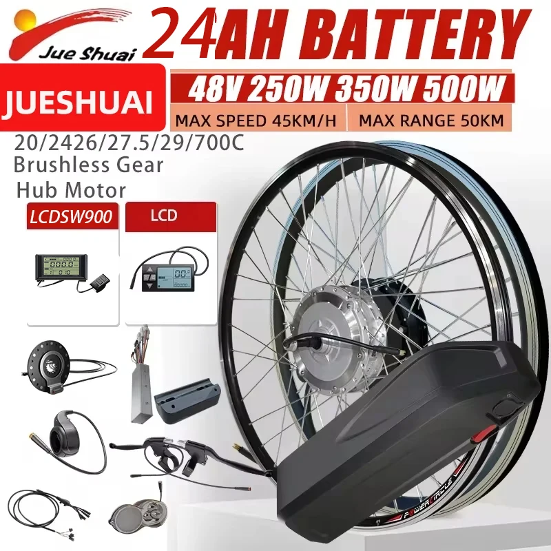 Hub Motor Kit Bicicleta Electrica 26 Pulgadas Kit De Conversion