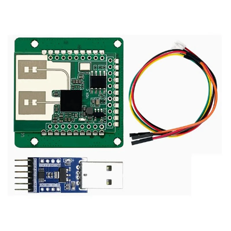 

B47C Новый LD6002H 60G Радарный модуль обнаружения дыхания и сердцебиения младенцев Бесконтактный интеллектуальный мониторинг