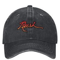 Rush Band Baseball Cap Female Male Sun Visors Trucker Hat Summer Vintage Outdoor Gym Snapback Cap