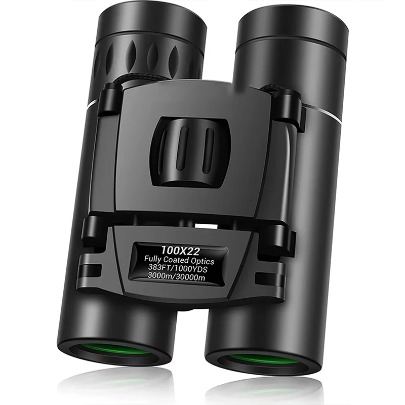 Binoculares profesionales de 5000M para niños, potente telescopio de visión nocturna doble de largo alcance, Binocular portátil de larga distancia