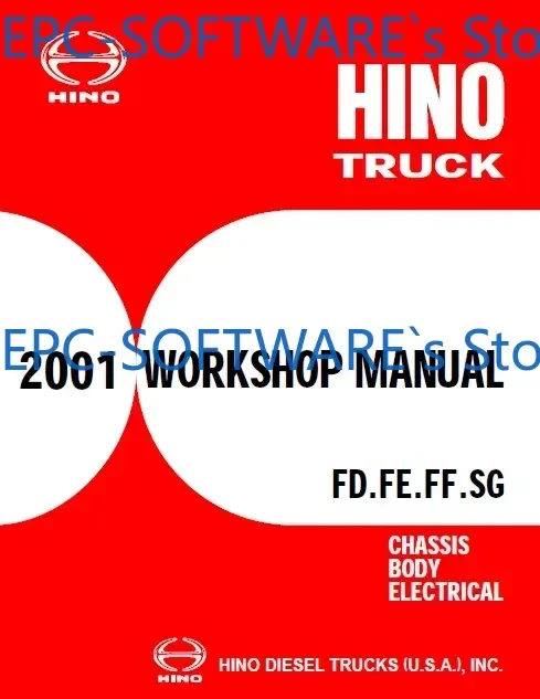 

EPC-OFTWARE HINO Truck Полный комплект руководств по обслуживанию 2001–2018 гг.