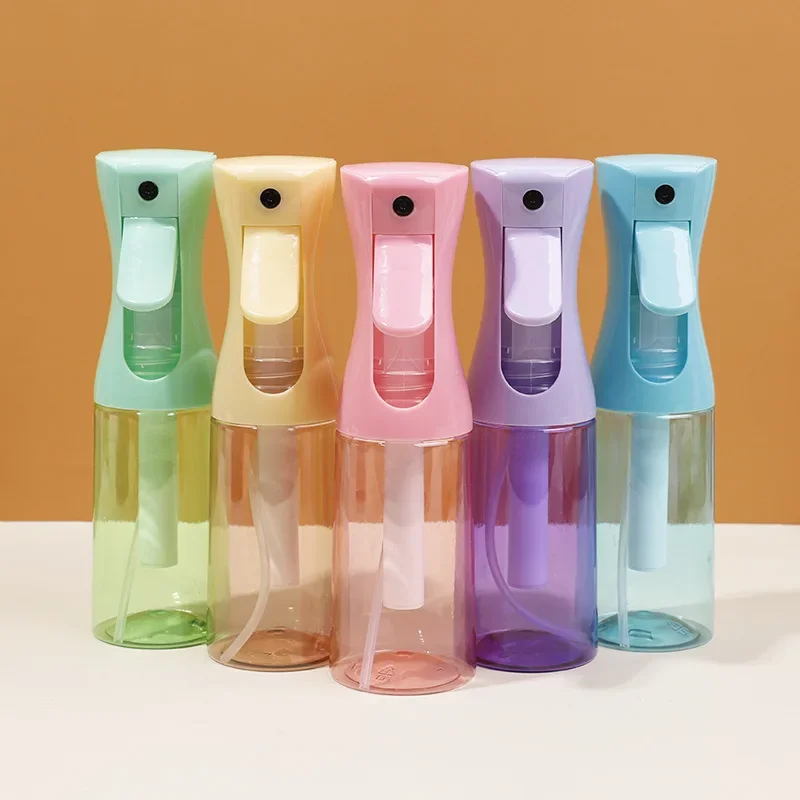 

200ml High Pressure Spray Bottle Colorful Clear Beauty Hairdressing Sprayer Refillable Mist Spray Dispenser for Plants Cleaning