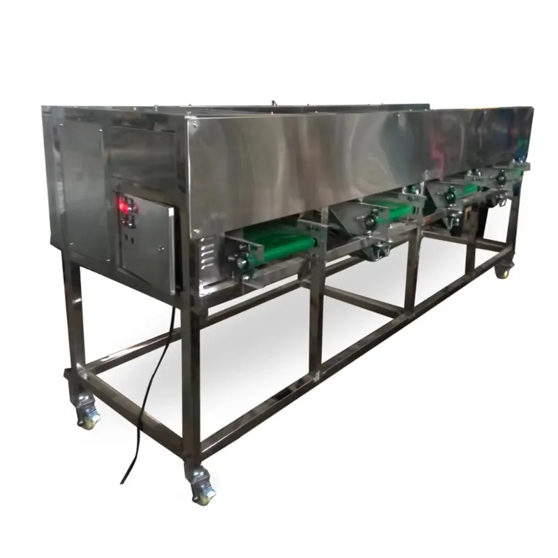 Garlic Grading Machine Onion Grader and Size Sorting Hole Belt Type Garlic Size Grading Machine Customized