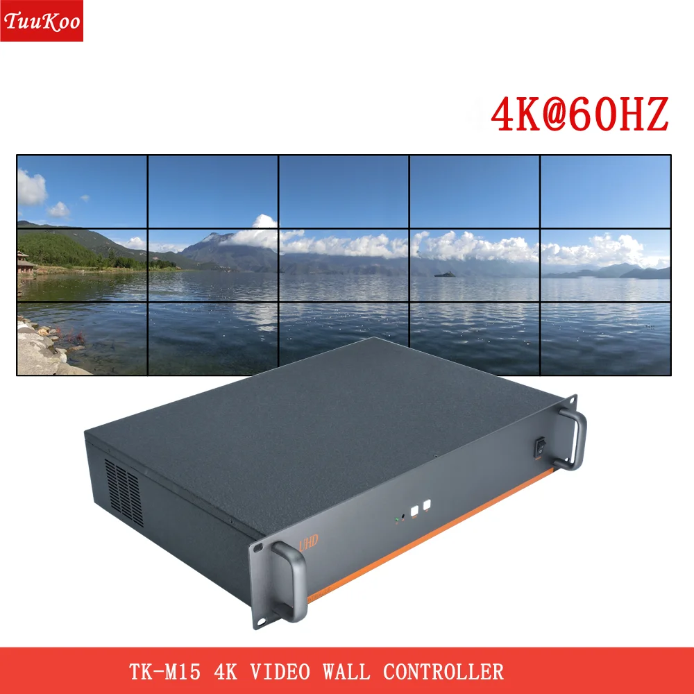 

4K 60HZ 3x5 Video wall controller for 15 units,4k Video Wall processor for 5x3,4K video wall splicer for 14 units,TK-M15