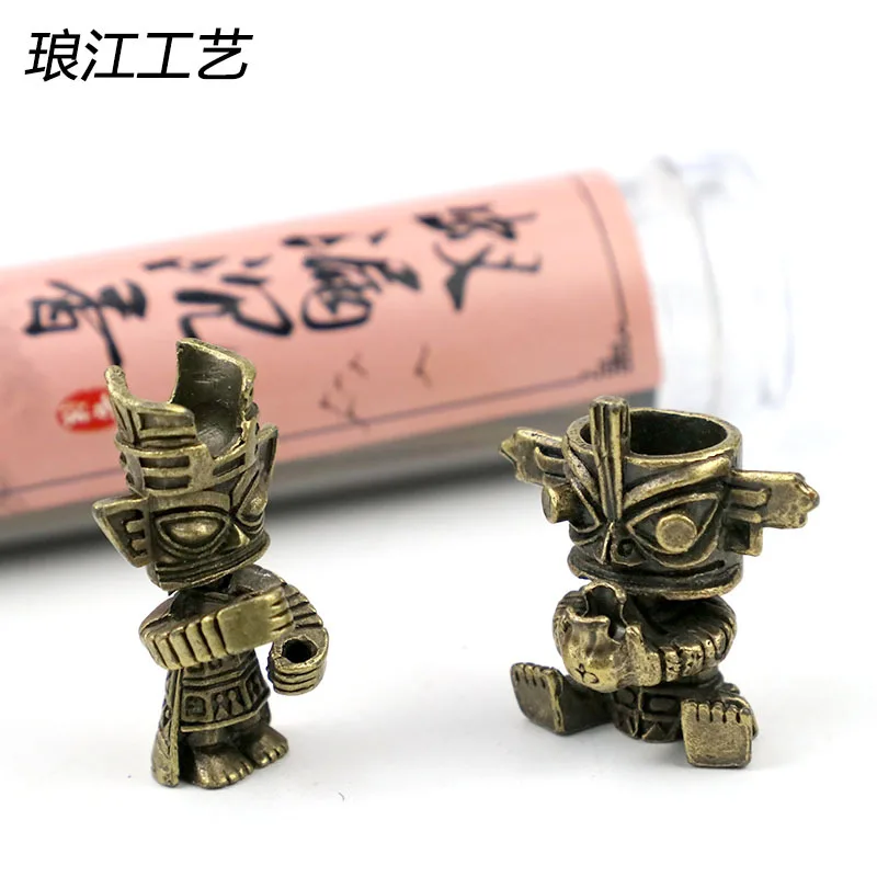 Langjiang Sanxingdui Cultural Relics Creative Incense Holder Decoration Mini Crafts Retro Incense Plug Indoor Aromatherapy Facto