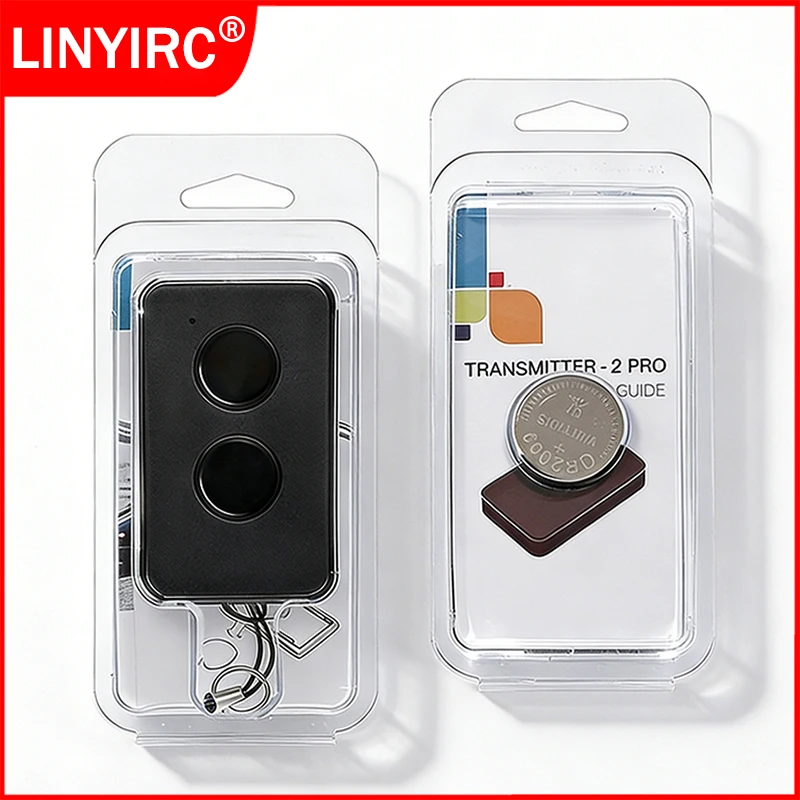 DOORHAN Remote Control DOORHAN TRANSMITTER 2 4 PRO Garage Door Keychain for Barrier 433MHz Remote Control for Gates and Barriers