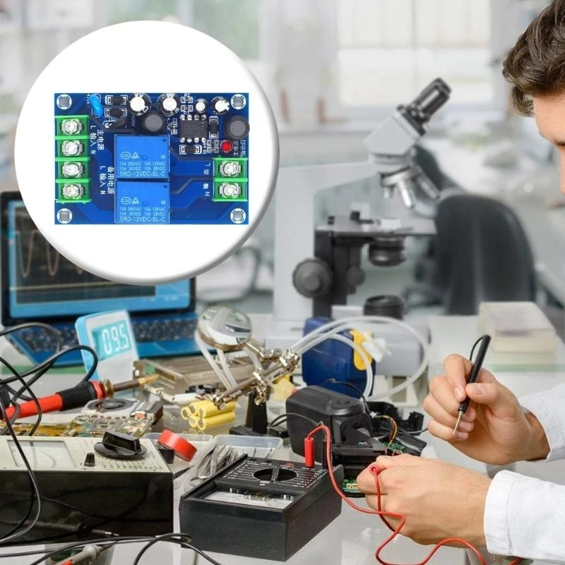 

AC85V-240V 10A Double Switches Power Supply Board Module Power Module Isolated 2 In 1 Out Power Supply