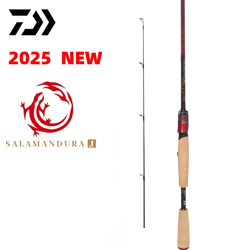 2025 دايوا جديد سلاماندورا J 2 أقسام الغزل/الصب الصيد رود ألياف الكربون الصيد قضبان #3