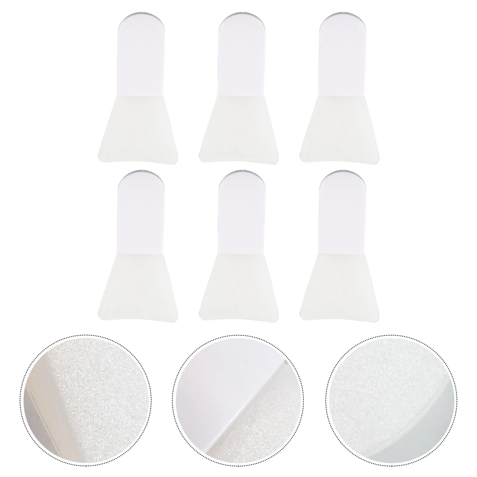 6 قطعة قناع الوجه السيليكون الصغير فرش مقبض قصير Mudpack تطبيق أدوات العناية بالوجه مناسبة لقناع كريم تحريك الوجه