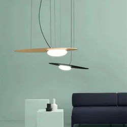Kwic LED Pendant lamp Nordic UFO light Bar Bedroom Study Cafe dinning table Simple Nordic design light