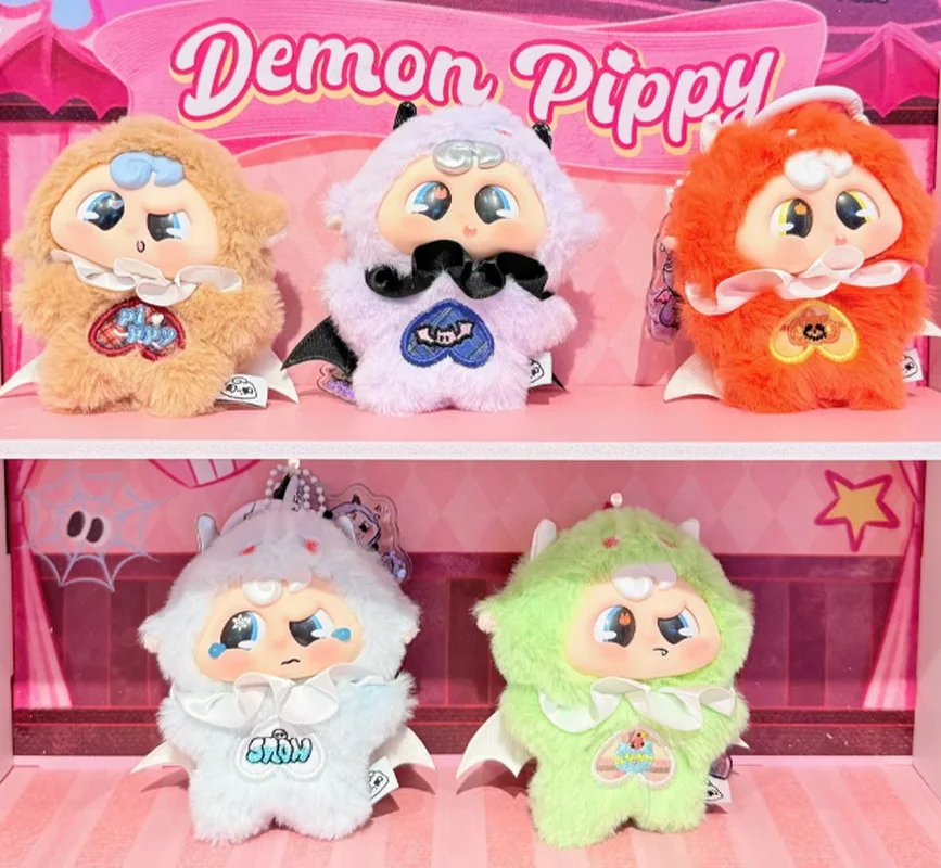 Figurka kolekcjonerska Pippy Devil Series Blind Box, uroczy prezent, modna zabawka, lalka dla dziewczynek, przedmiot do ekspozycji, ręcznie robione dzieło sztuki.